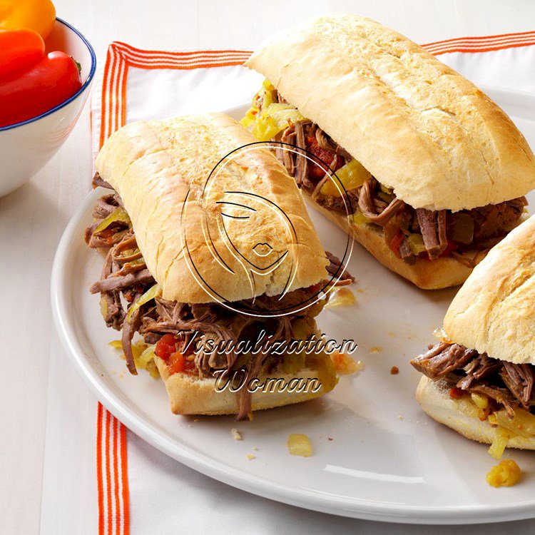 Family-Favorite Italian Beef Sandwiches