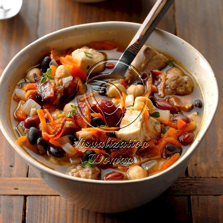 Chicken Cassoulet Soup