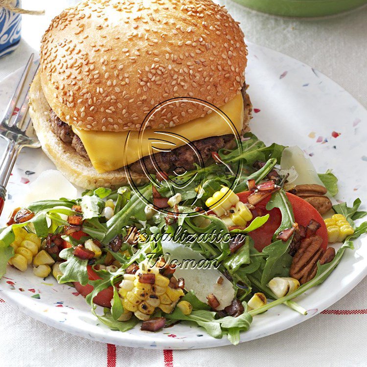 Fresh Corn & Arugula Salad