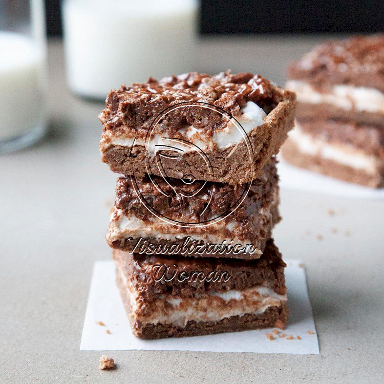 Deluxe Chocolate Marshmallow Bars