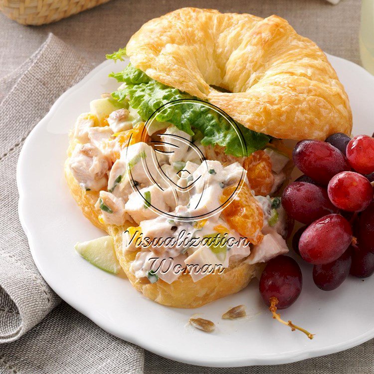 Chicken Croissant Sandwiches