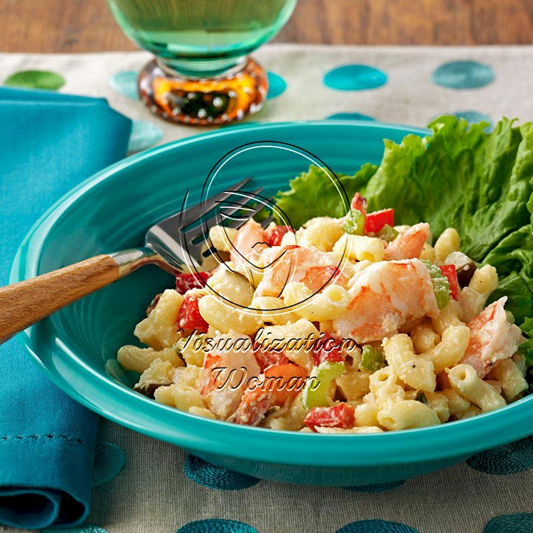 Shrimp Mac & Cheese Salad