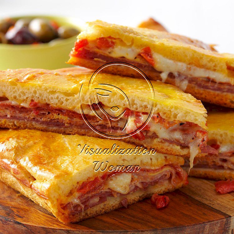 Hot Antipasto Sandwiches