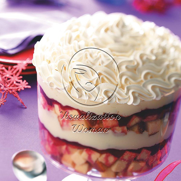 Cranberry-White Chocolate Trifle