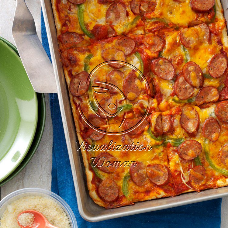 Sausage & Pepper Pizza