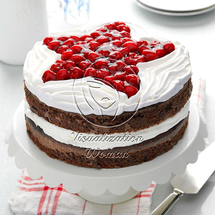 Chocolate Cherry Layer Cake