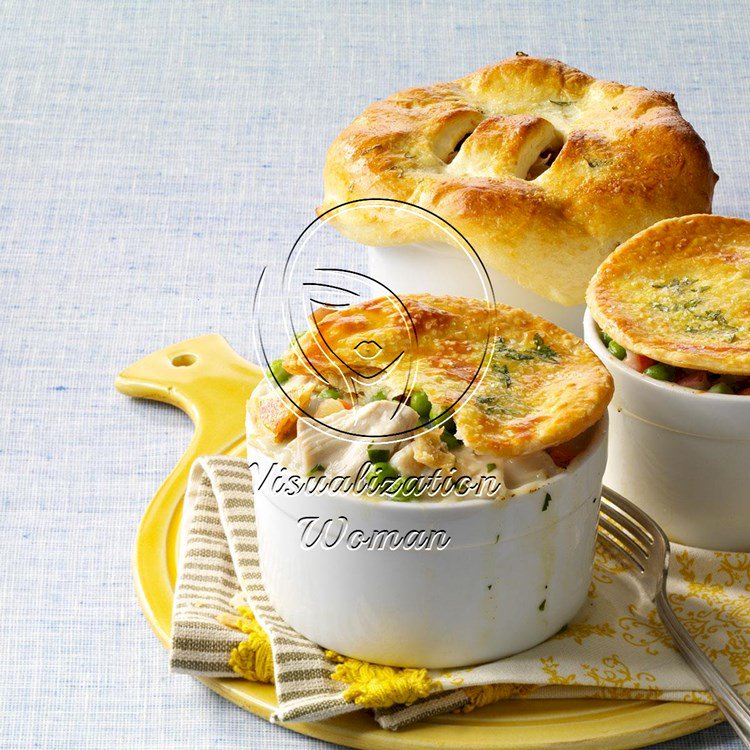 Savory Turkey Potpies