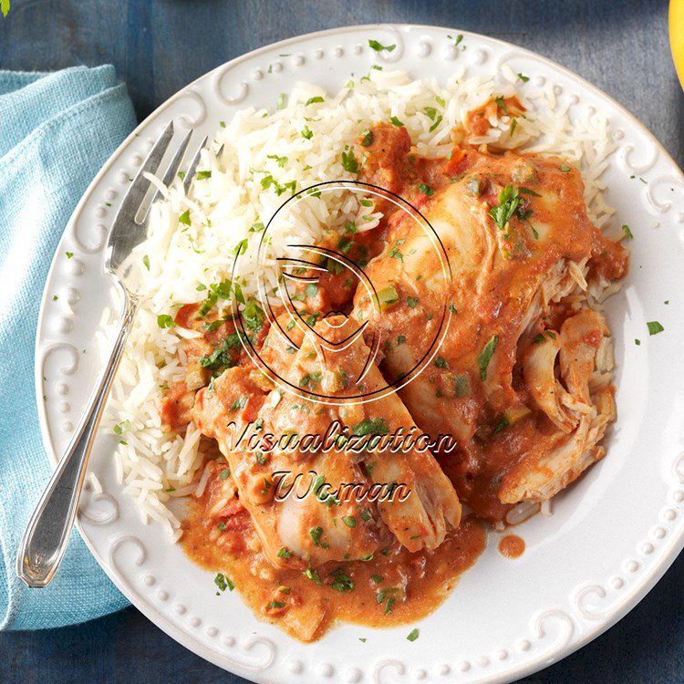 Chicken in Coconut Peanut Sauce