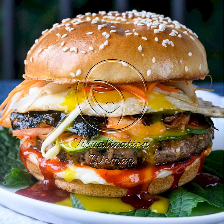 Turkey Bibim Burger