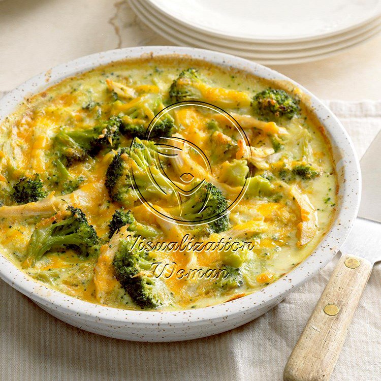 Light Chicken and Broccoli Bake