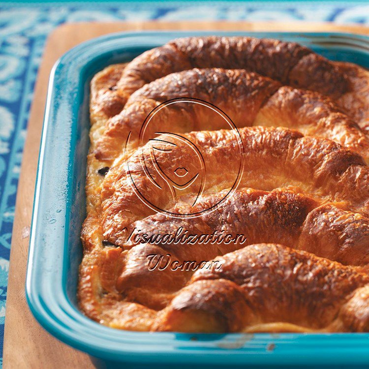 Makeover Chocolate Croissant Pudding