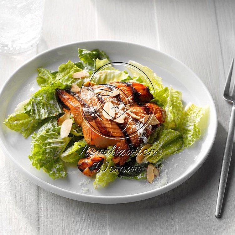 Salmon Caesar Salad