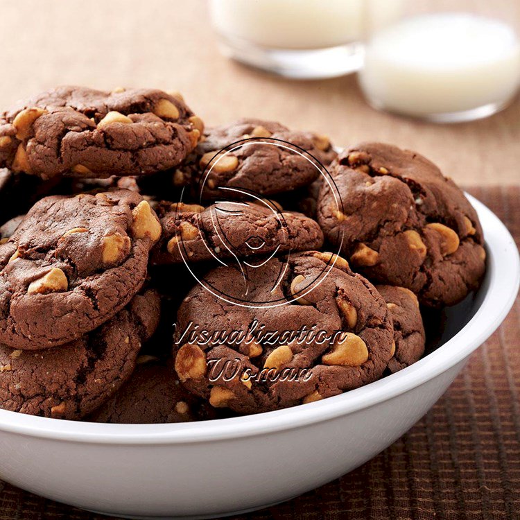 Chocolate Peanut Butter Chip Cookies