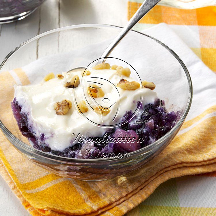 Creamy Blueberry Gelatin Salad