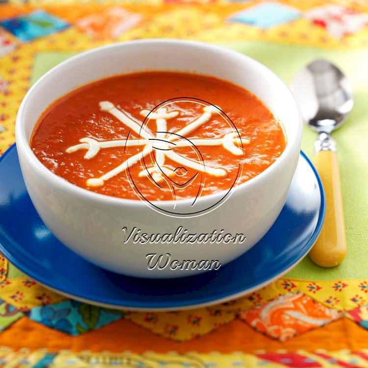 Snowflake Tomato Soup