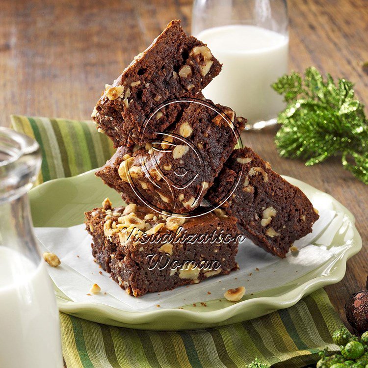 Chocolate Hazelnut Brownies