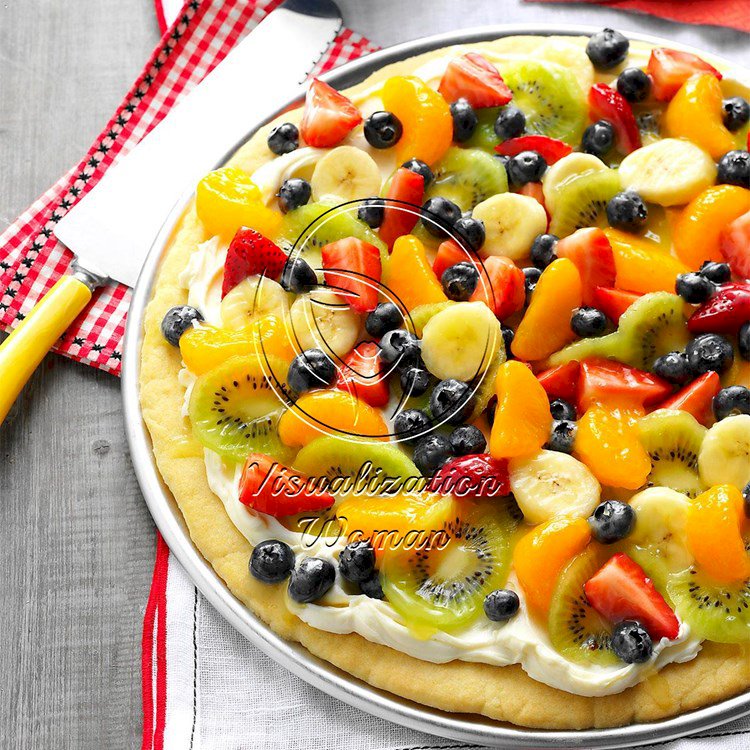 Summer Dessert Pizza