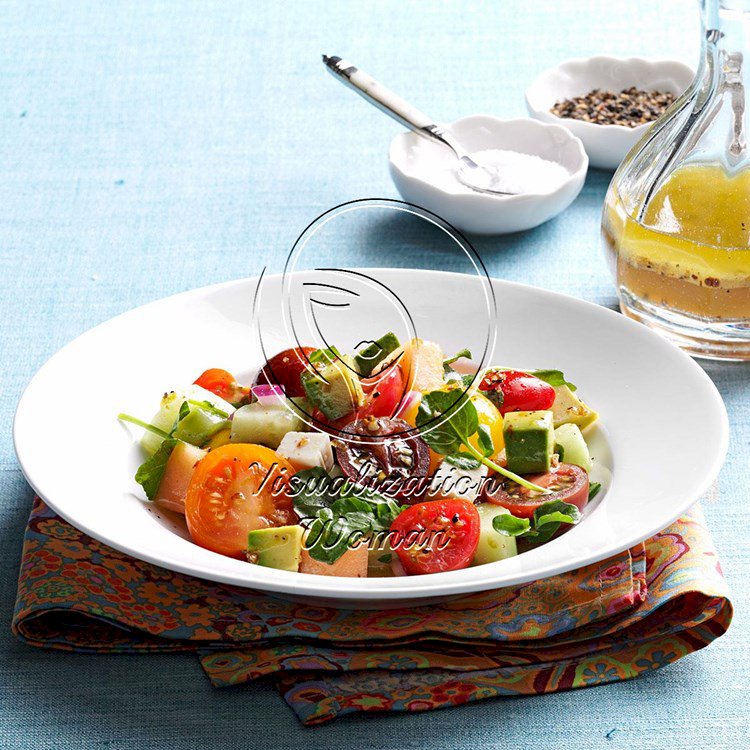 Summertime Tomato-Melon Salad