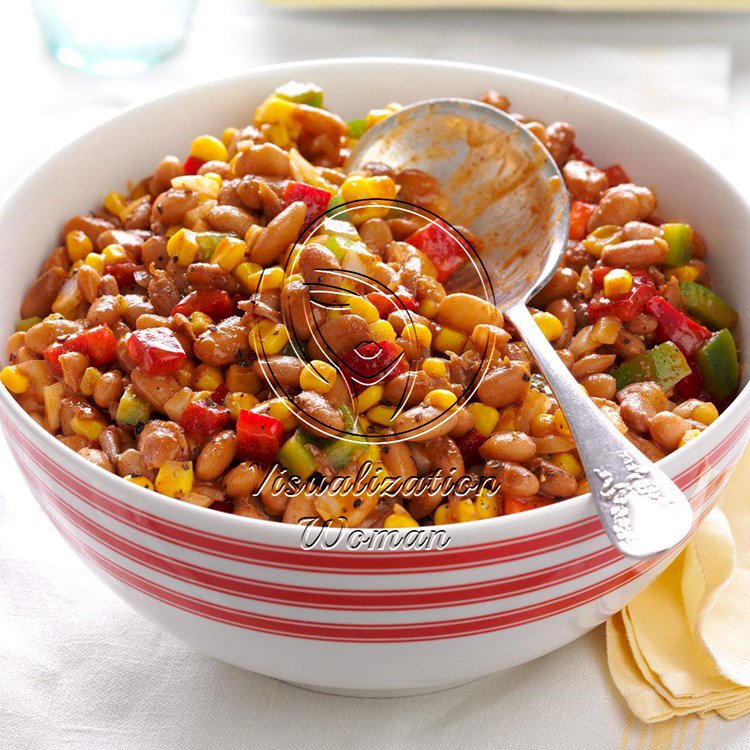 Barbecued Bean Salad