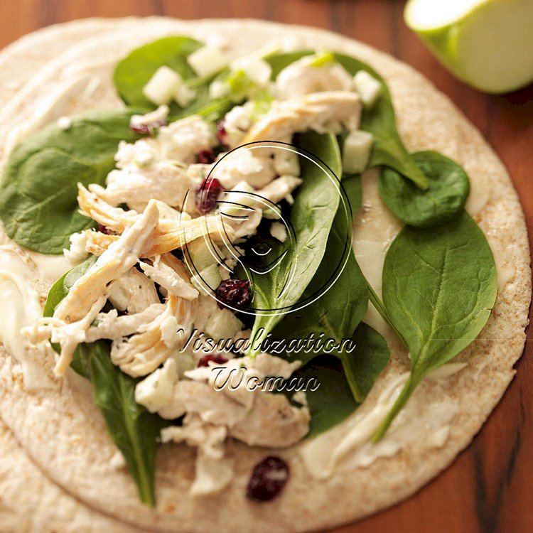 Cranberry Chicken Wraps