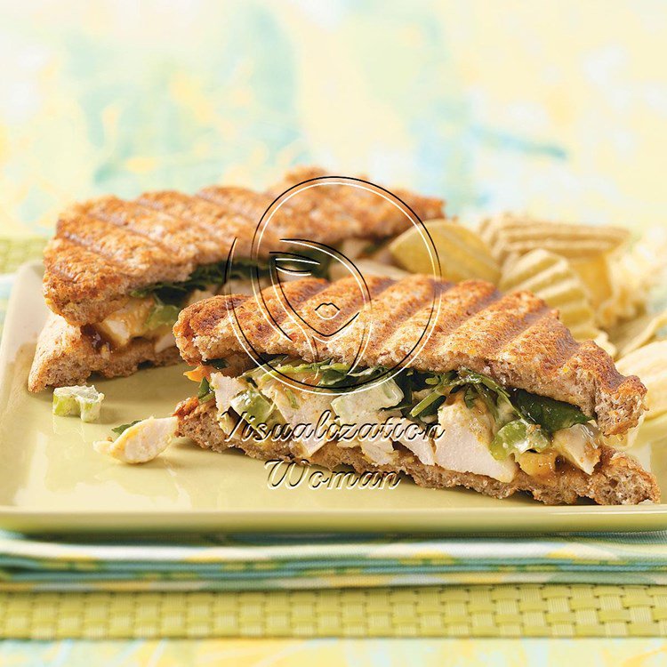 Curried Chicken Paninis