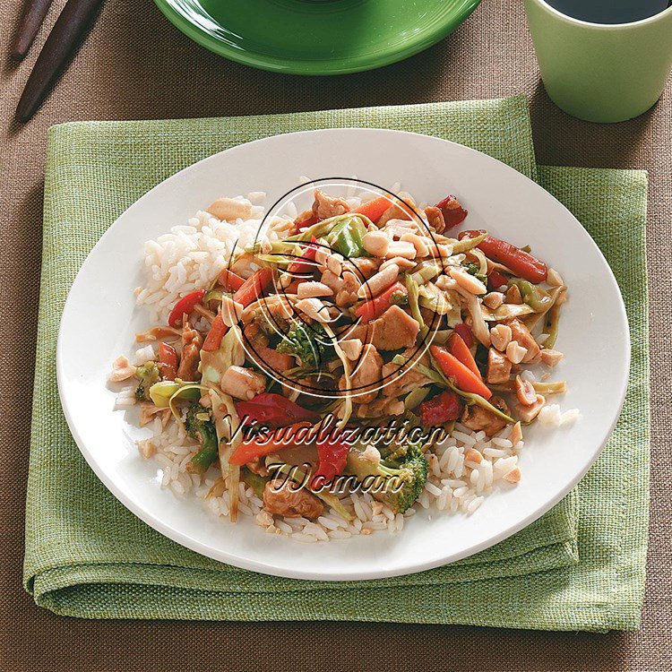 Nutty Chicken Stir-Fry