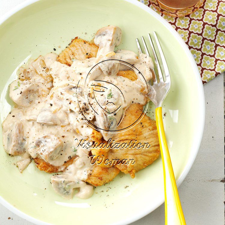 Light Turkey Cutlets Stroganoff