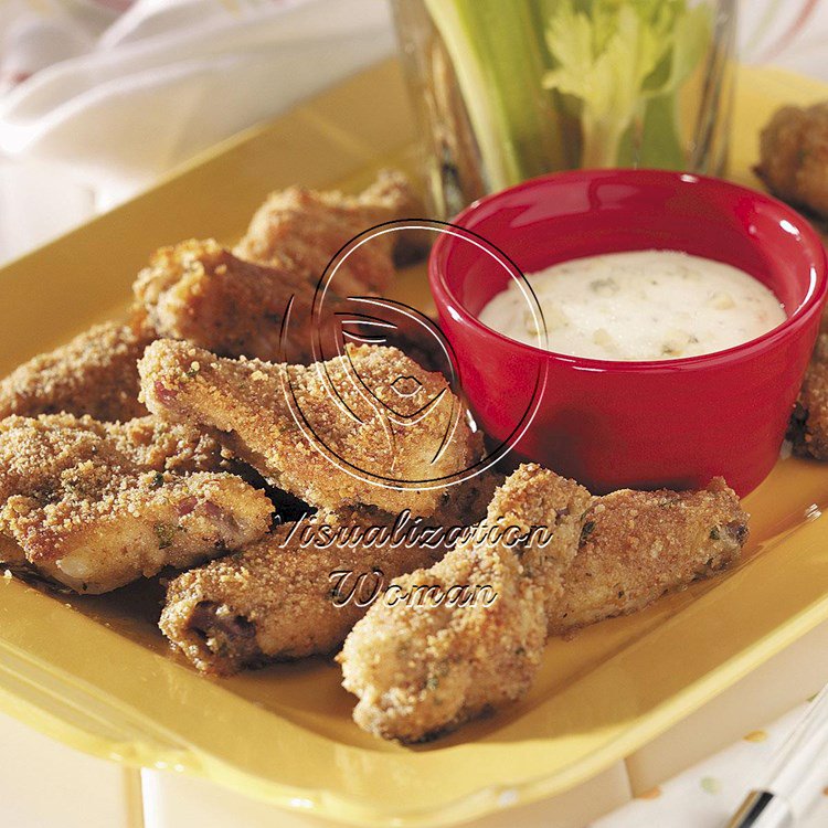 Crispy Chicken Wings Appetizer