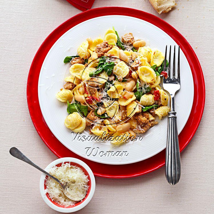 Turkey Sausage & Spinach Orecchiette