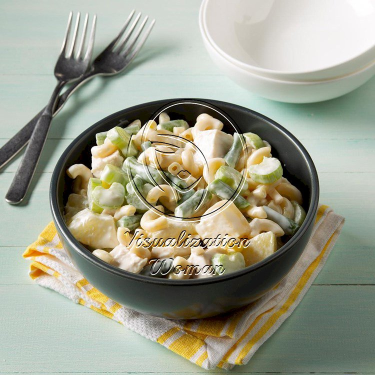 Hawaiian Chicken Macaroni Salad