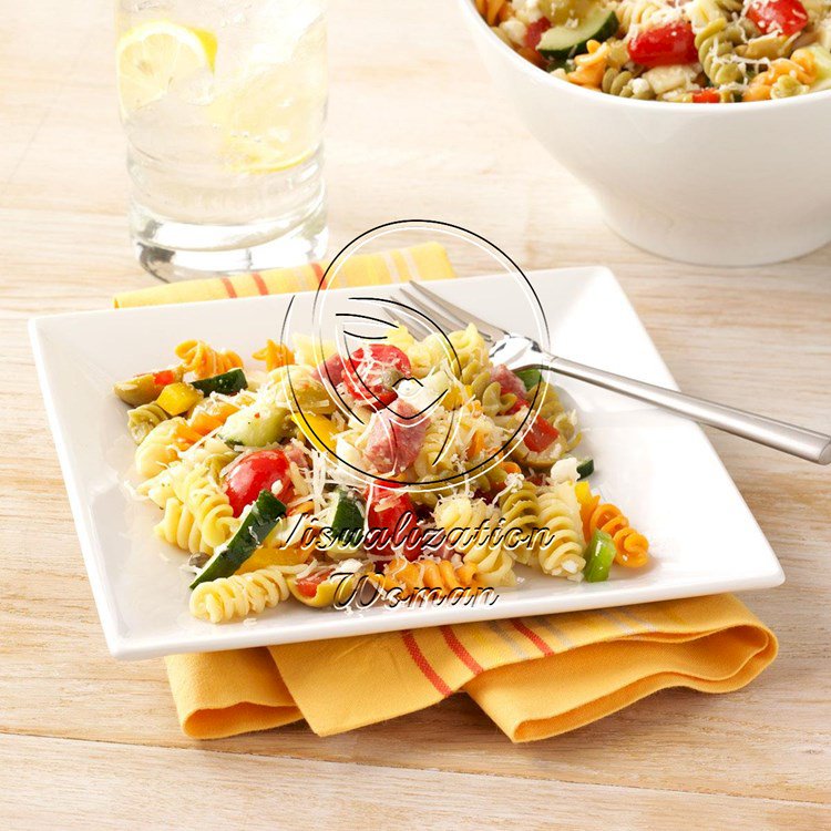 Mediterranean Vegetable Pasta Salad