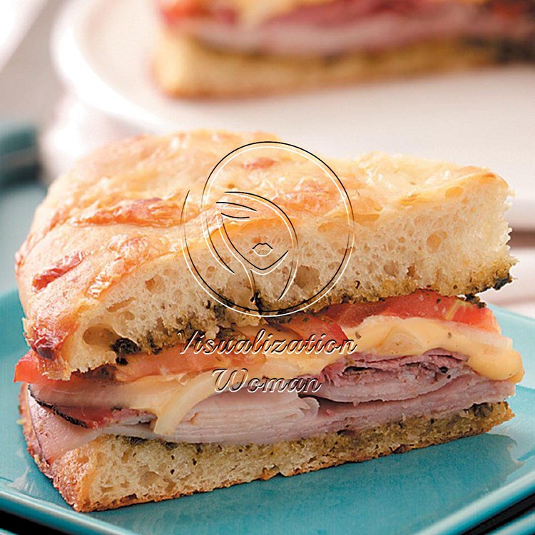 Baked Deli Focaccia Sandwich