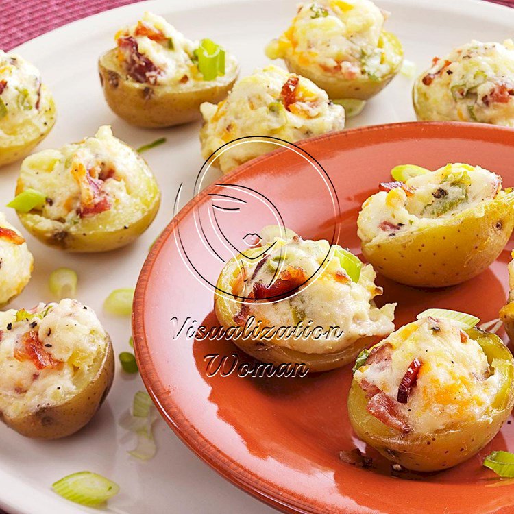 Makeover Stuffed Potato Appetizers