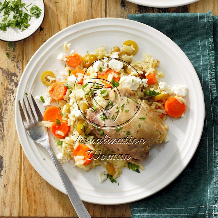 Greek Orzo Chicken