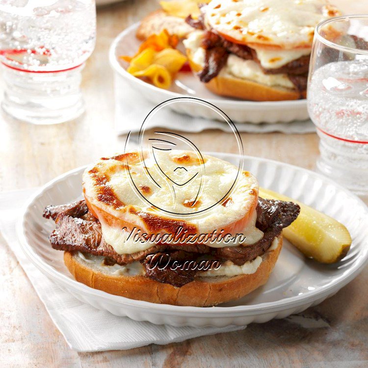 Tomato Steak Sandwiches