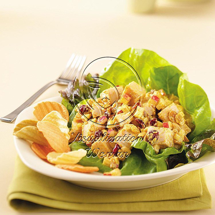 Cool Curried Chicken Salad