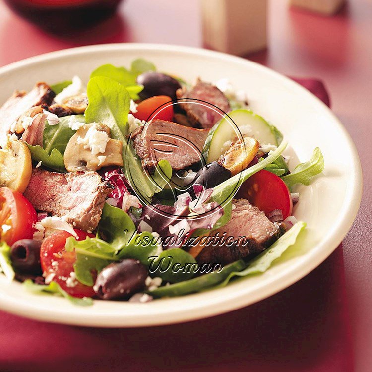 Greek Islands Steak Salad