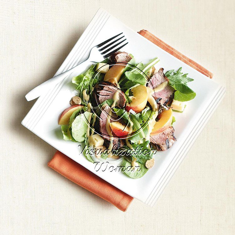 Pork Tenderloin Nectarine Salad