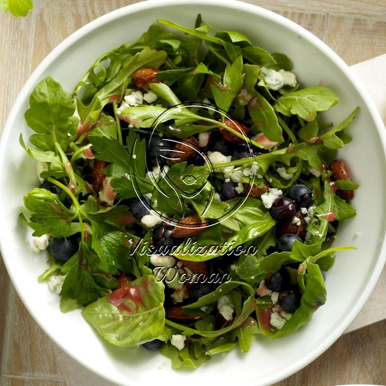 Blue Cheese and Blueberry Tossed Salad