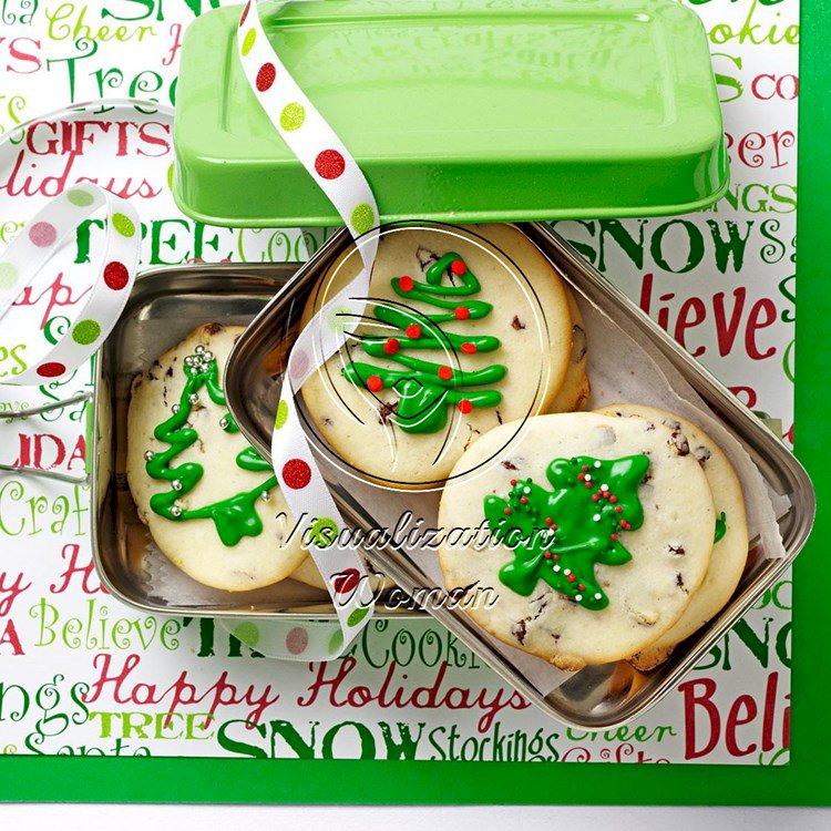 Creme de Menthe Cheesecake Cookies