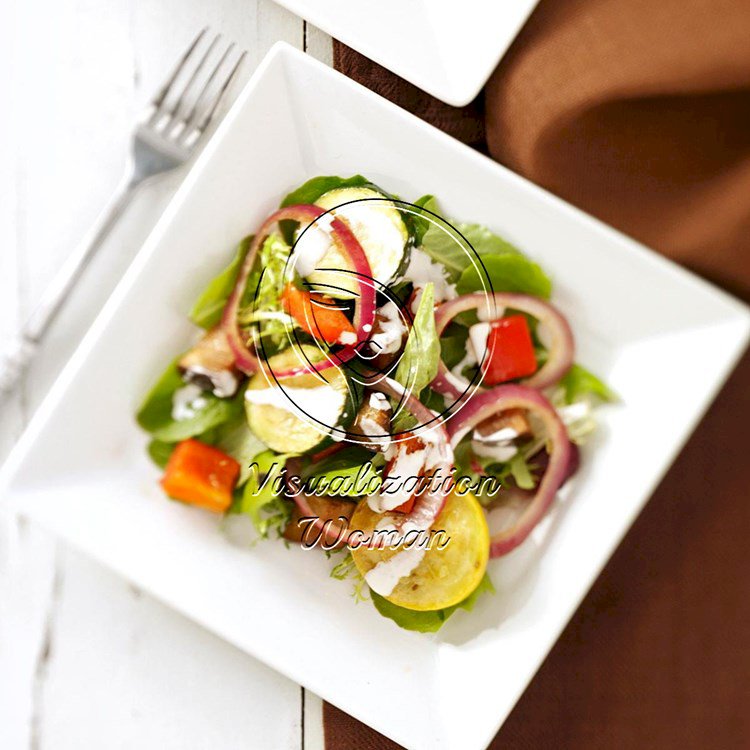 Grilled Vegetable Ranch Salad
