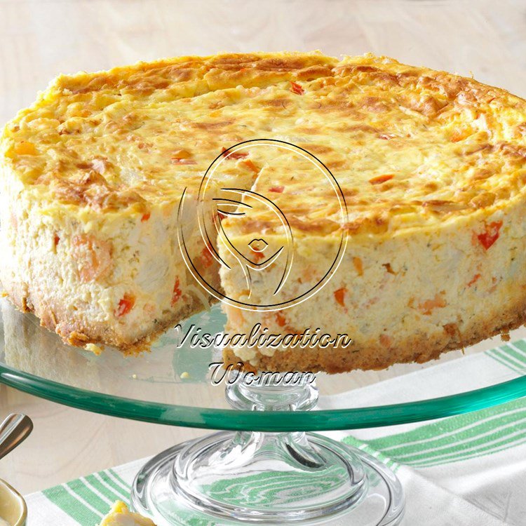 Creole Shrimp & Crab Cheesecake