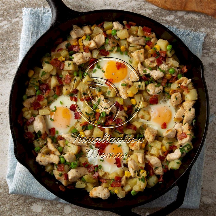 Chicken and Egg Hash