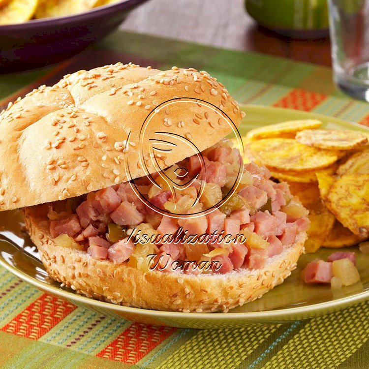 Polynesian Ham Sandwiches