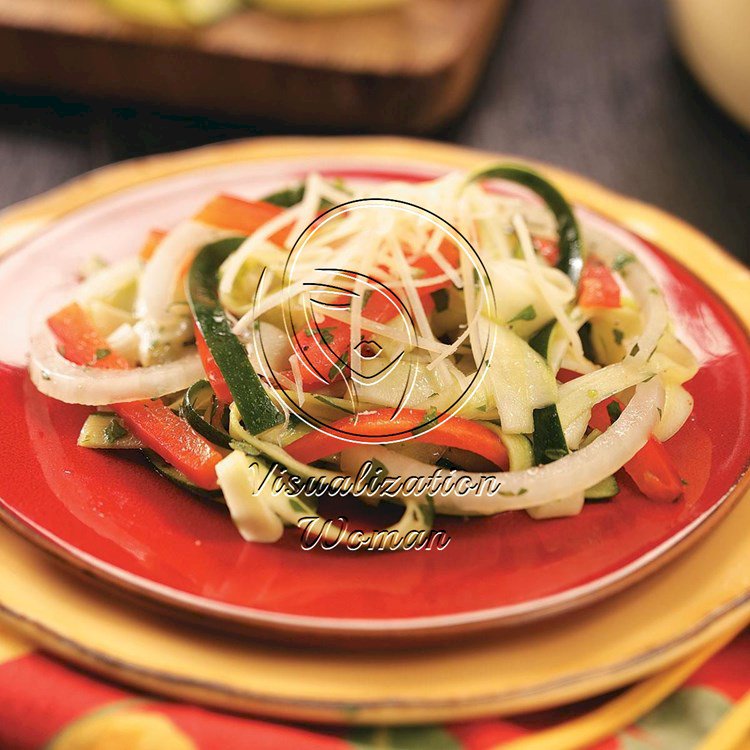 Zucchini “Linguine” Salad