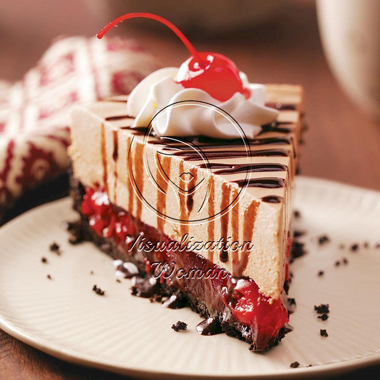 Luscious Black Forest Cheesecake