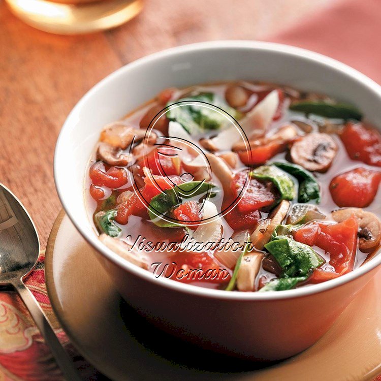 Tomato Spinach Soup