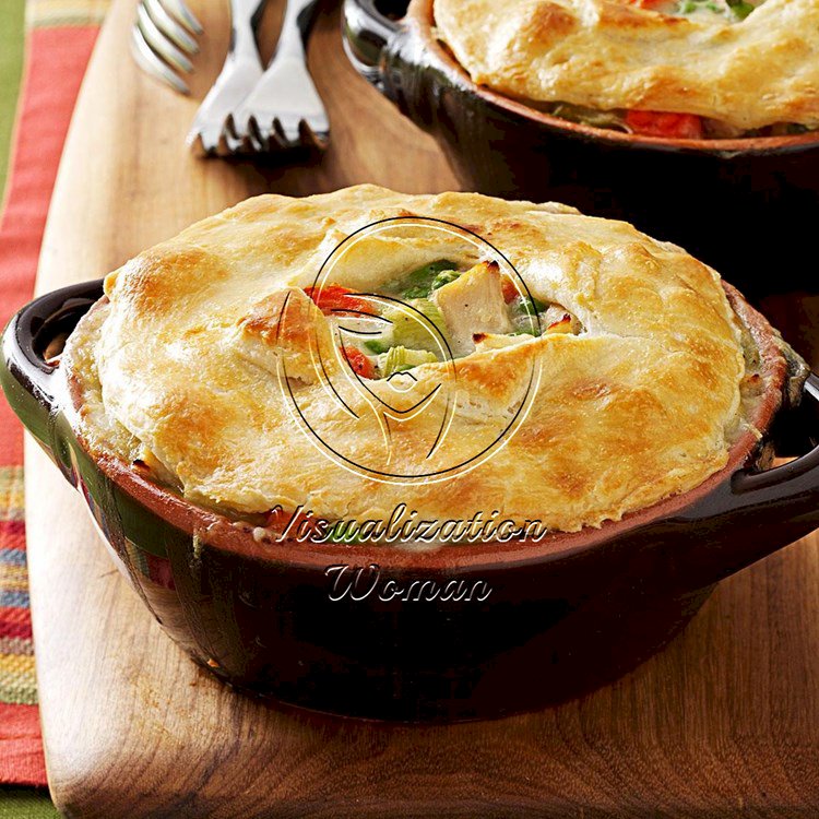 Makeover Chicken Potpies