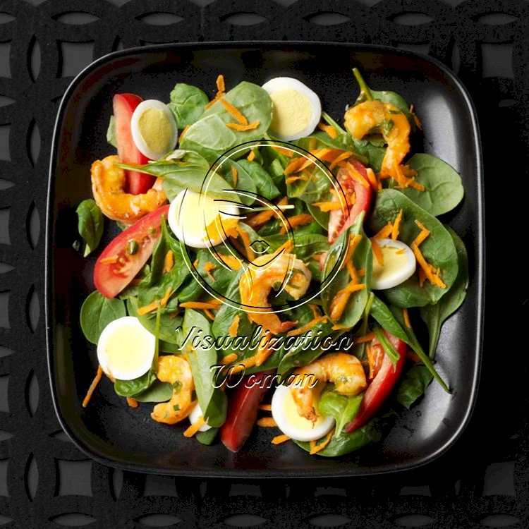 Shrimp & Spinach Salads