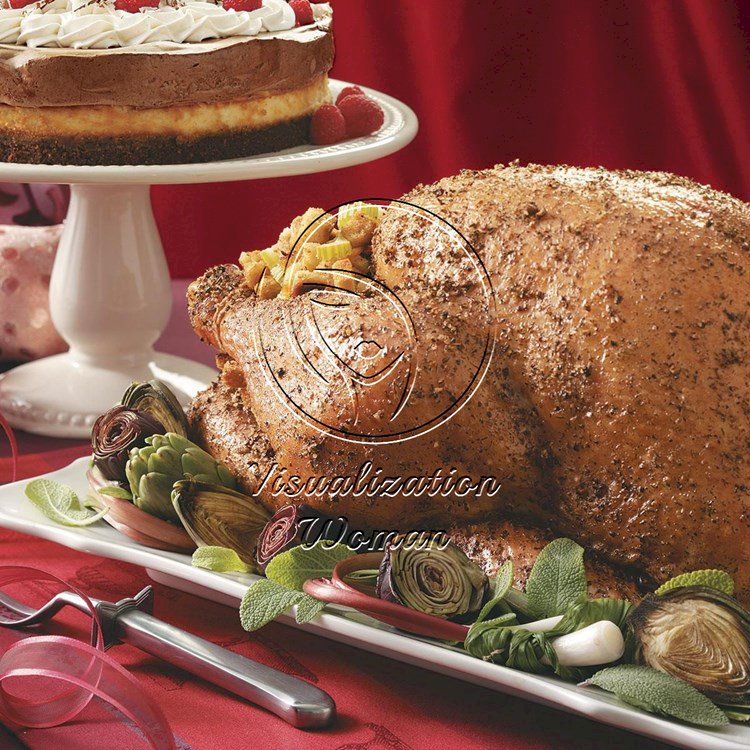 Herbed Turkey with Citrus Dressing